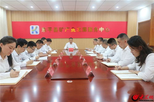 東平縣礦產業發展服務中心召開黨組擴大會議，以優質服務保障會議高效開展