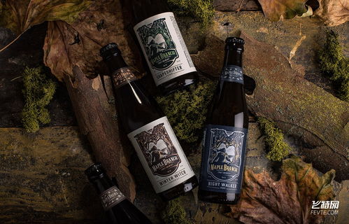 一套復古風格啤酒標簽設(shè)計